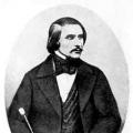 Gogol Nikolai Vasilievich, kort biografi
